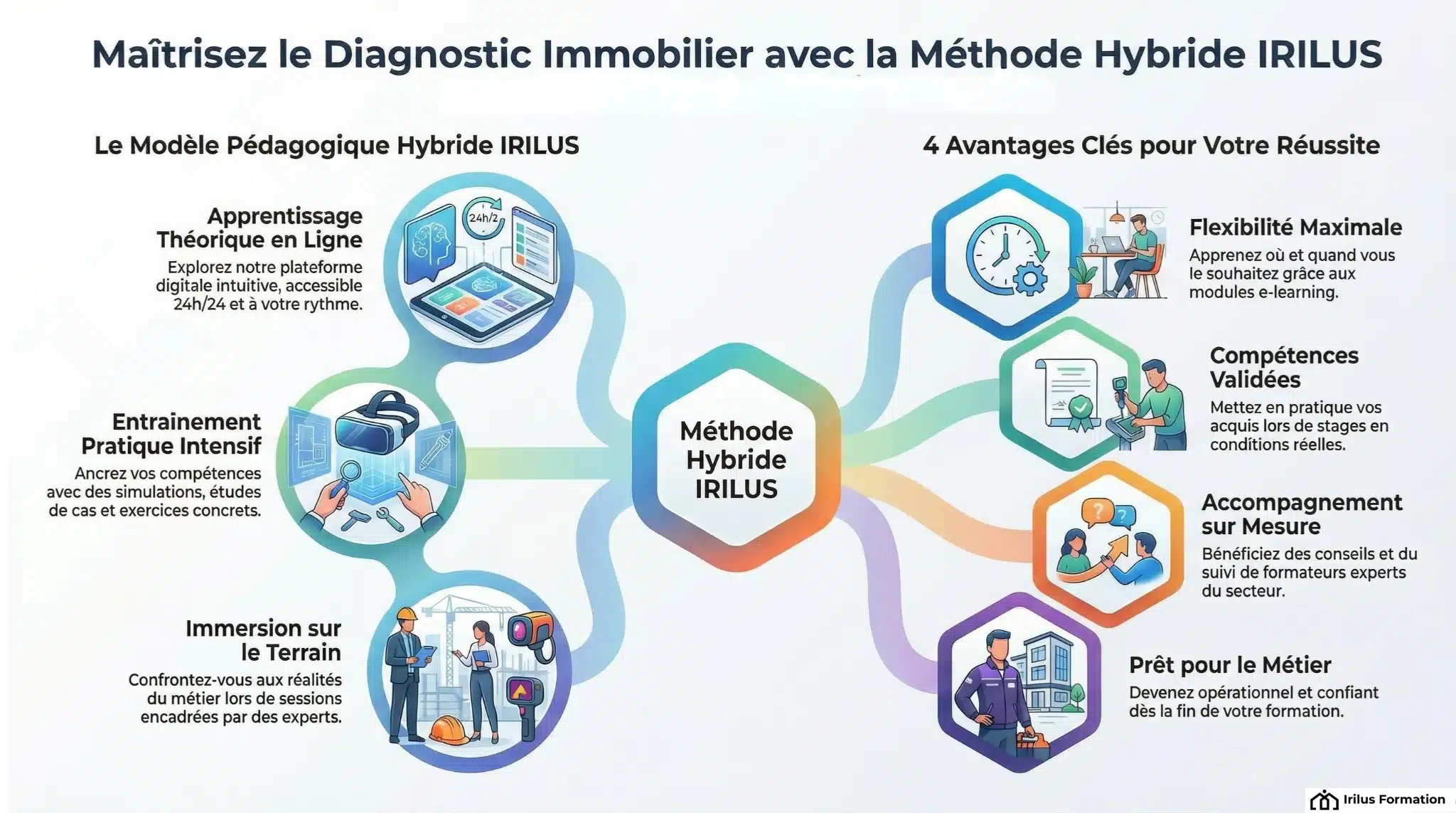 Maîtrisez le Diagnostic Immobilier avec la Méthode Hybride IRILUS